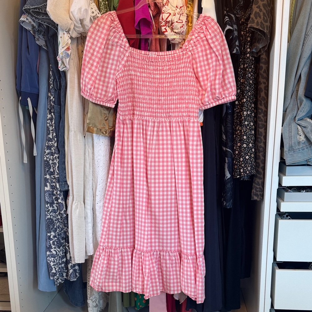 The Children's Place Pink Checkered Dress